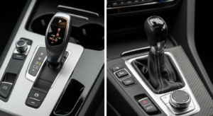 Comparison of automatic and manual car gear controls for driving lessons